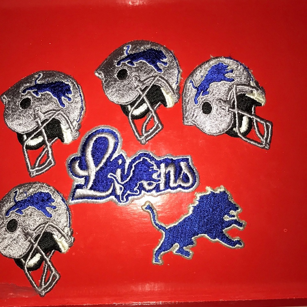 Lions patches